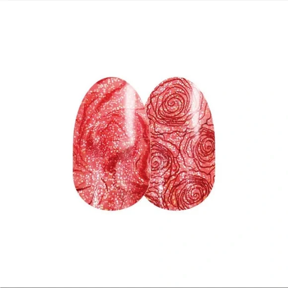 *Retired* Color Street: Blush Hour | Floral Pink Orange Valentine’s Day Rose - Picture 7 of 8